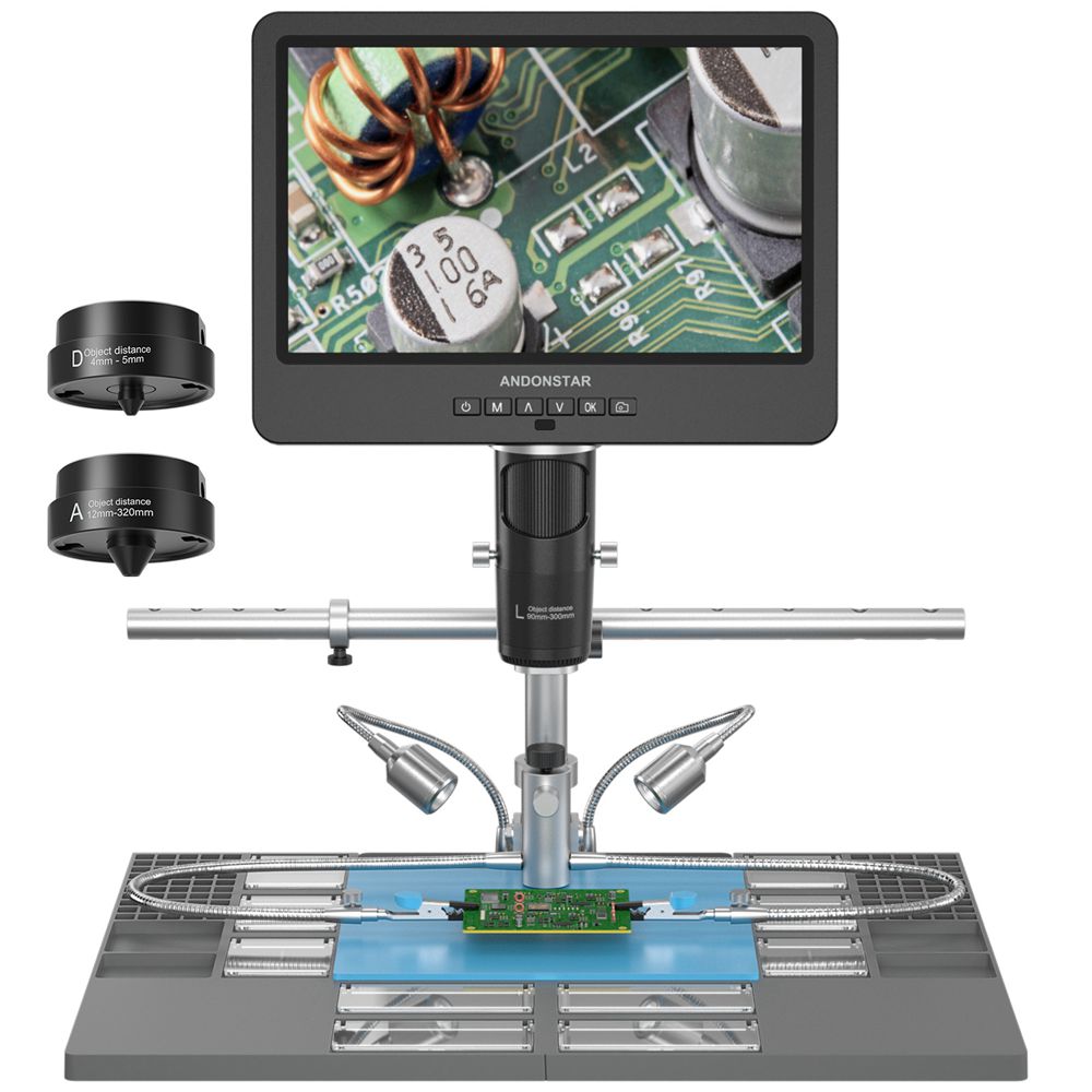 Metallurgical Microscope Inverted - Andonstar Trinokular HDMI USB Digitalmikroskop AD249SM