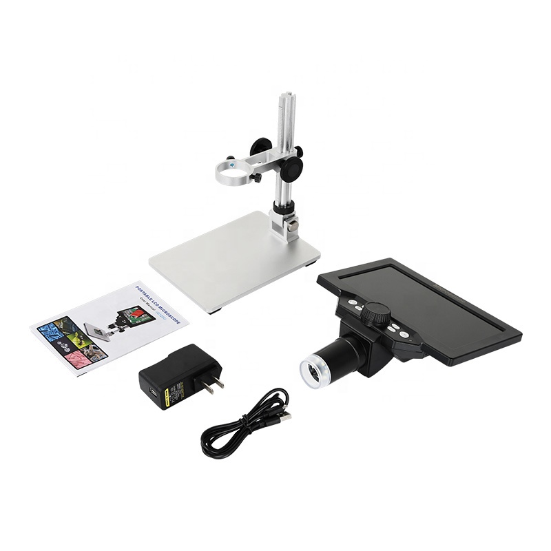 Digital Microscope With Screen 7 Inch - 7 Zoll Digitales Mikroskop für Handy-Reparaturen