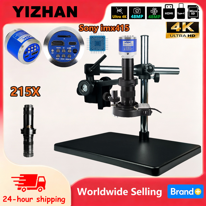 Metallurgical Microscope Inverted - YIZHAN Elektronisches Digitalmikroskop 4K 48MP Imx415