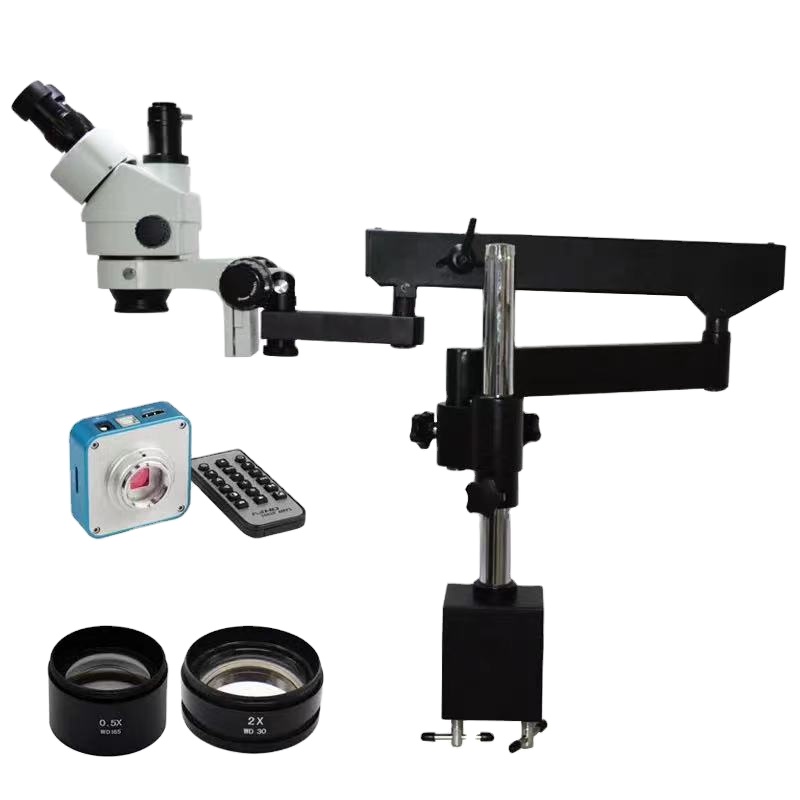 Microscope Boom Stand Articulating - 48MP 3,5X-90X flexibler beweglicher Gelenkarm-Galgenständer Trinokulares