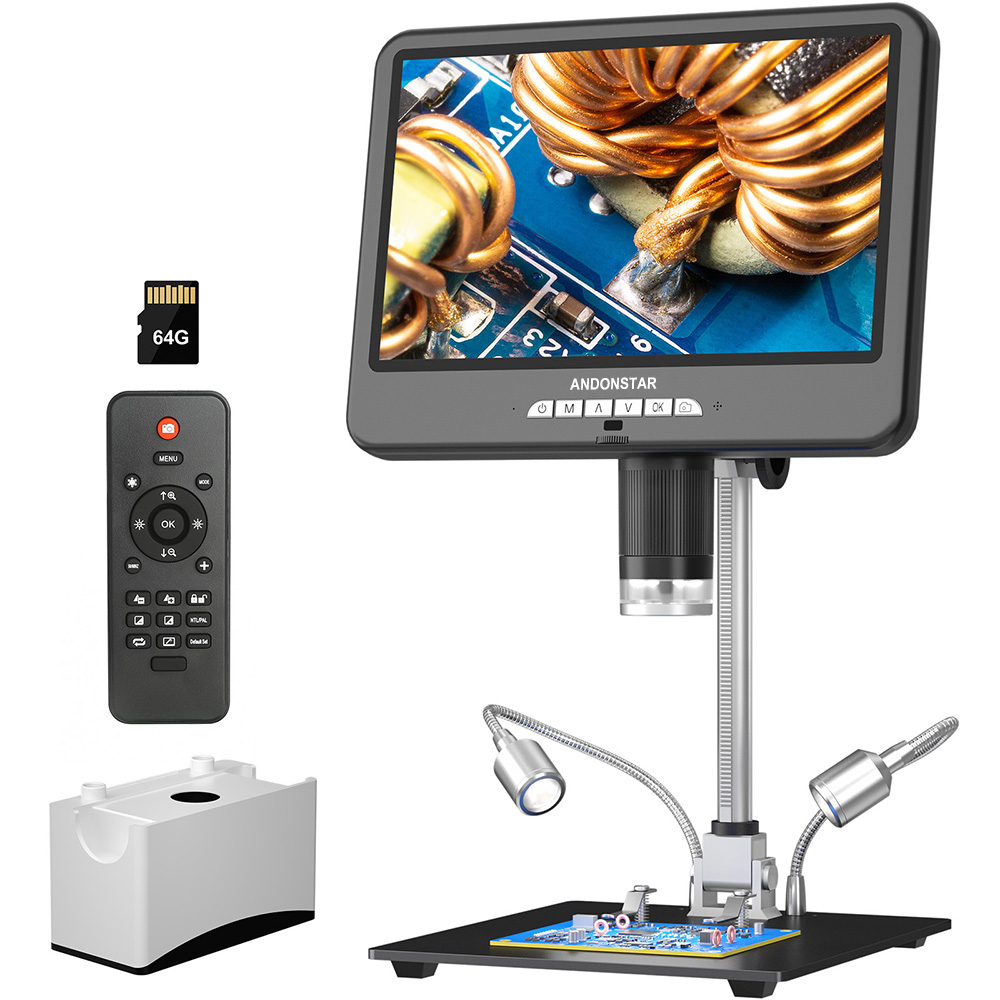 Digital Microscope 4K Hdmi 2000X - Andonstar AD210S 10,1'' 4K 60FPS 2000X