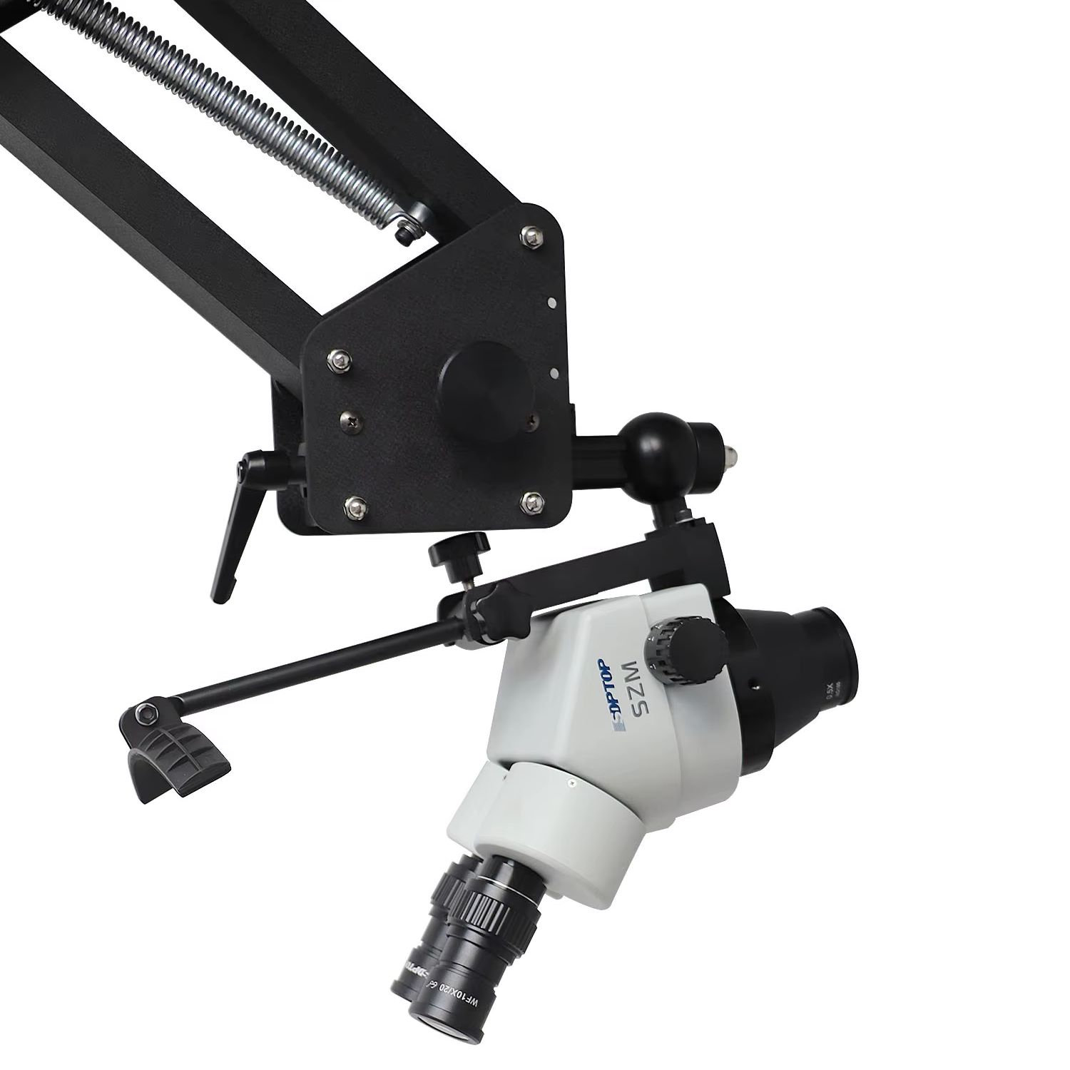 Gem Microscope Jeweler - 7x-45x Mehrwinkelmikroskop für Juweliere – Federarmständer,