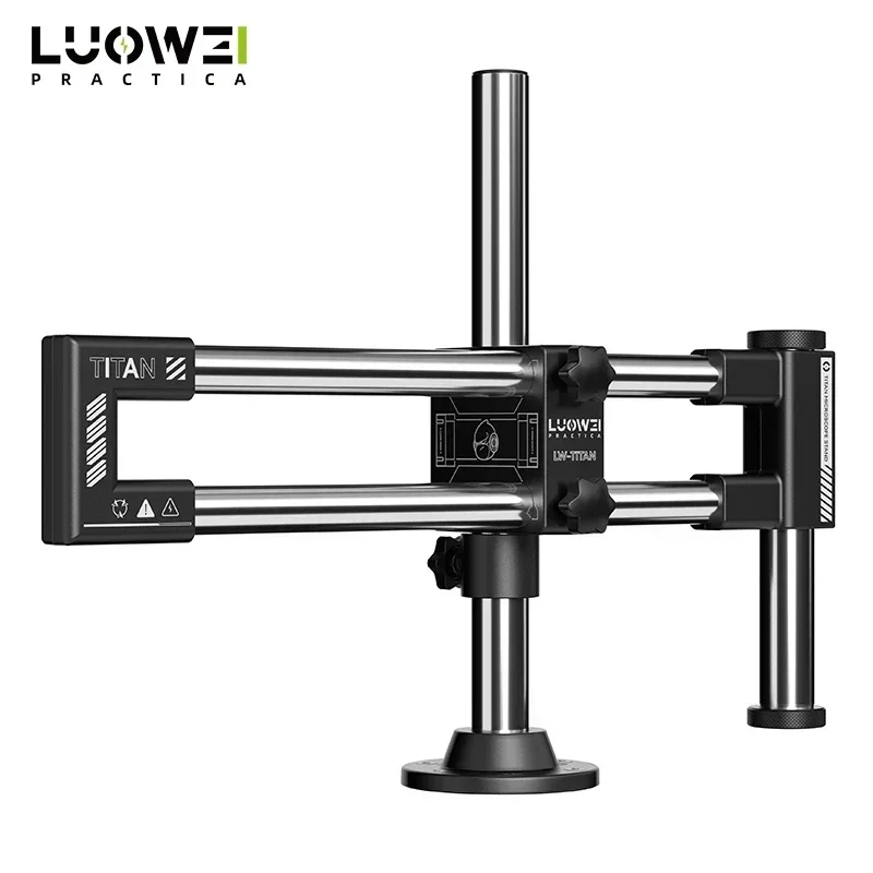 Microscope Boom Stand Articulating - LUOWEI LW-GK02 Biaxaler Doppelarm-Mikroskopständer 360° Verstellbarer