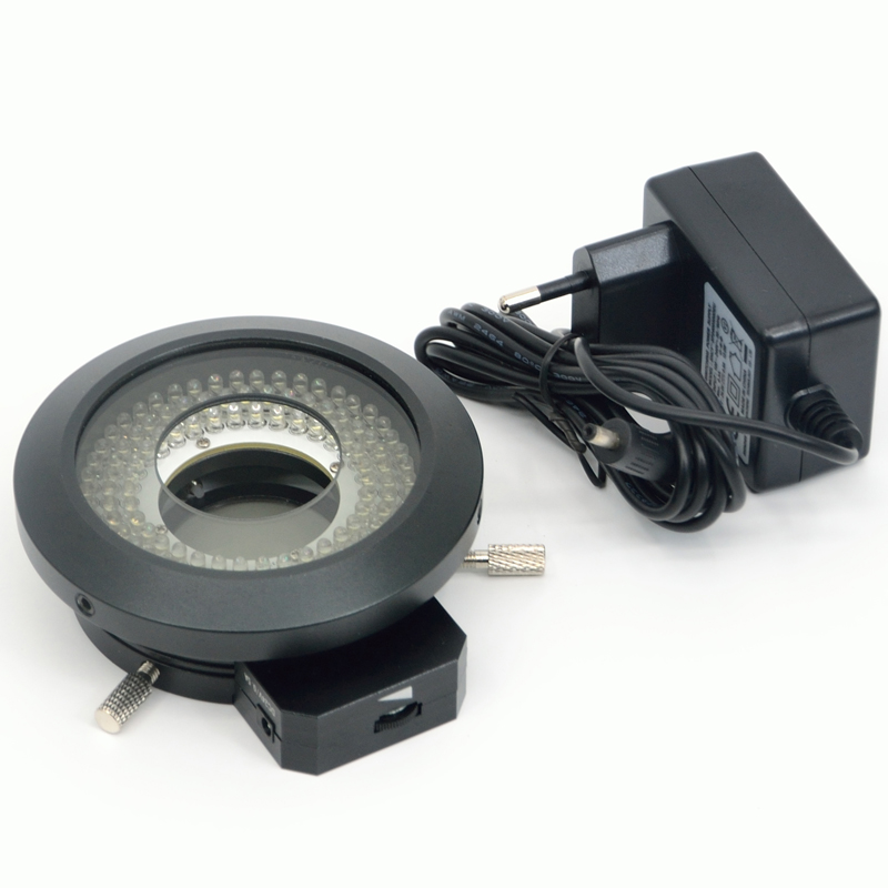 Polarizing Microscope Binocular - FYSCOPE Mikroskop-Ringlicht-Beleuchtung, 120 Stück, polarisiertes Mikroskop-LED-Ringlicht,