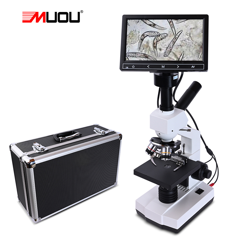 5MP HD Professional Mites Sper – Digital Microscope With Screen 7 Inch Bewertung und Preis