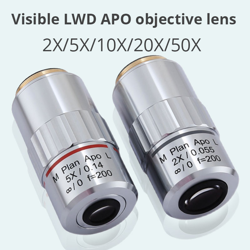 2/5/10/20/50X Sichtbares APO P – Inspection Microscope Long Working Distance Bewertung und Preis