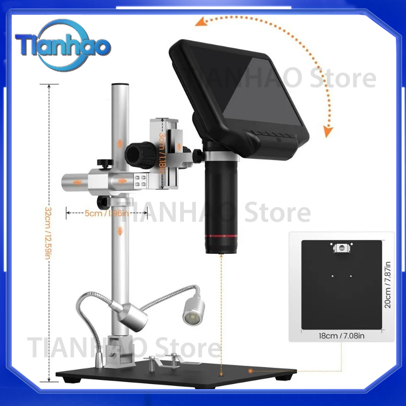 Digitalmikroskop mit 7-Zoll-Bi – Digital Microscope With Screen 7 Inch Bewertung und Preis