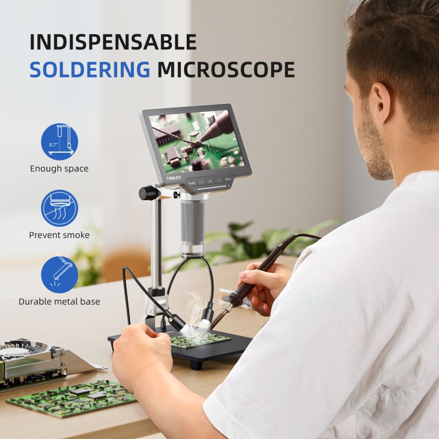 TOMLOV Digitales USB-Mikroskop – Metallurgical Microscope Inverted Bewertung und Preis