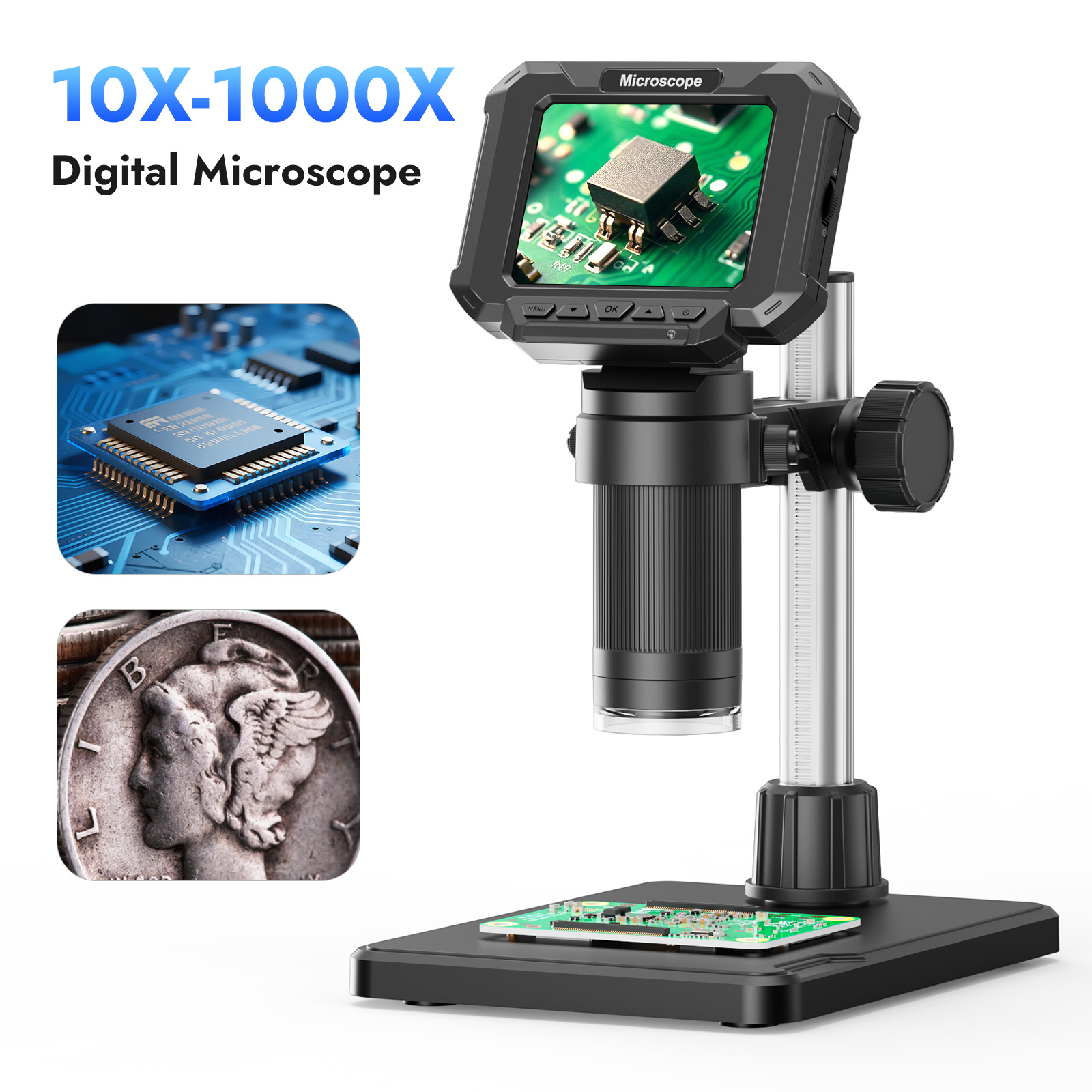 Digitales Mikroskop, 2,8 Zoll, – Metallurgical Microscope Inverted Bewertung und Preis