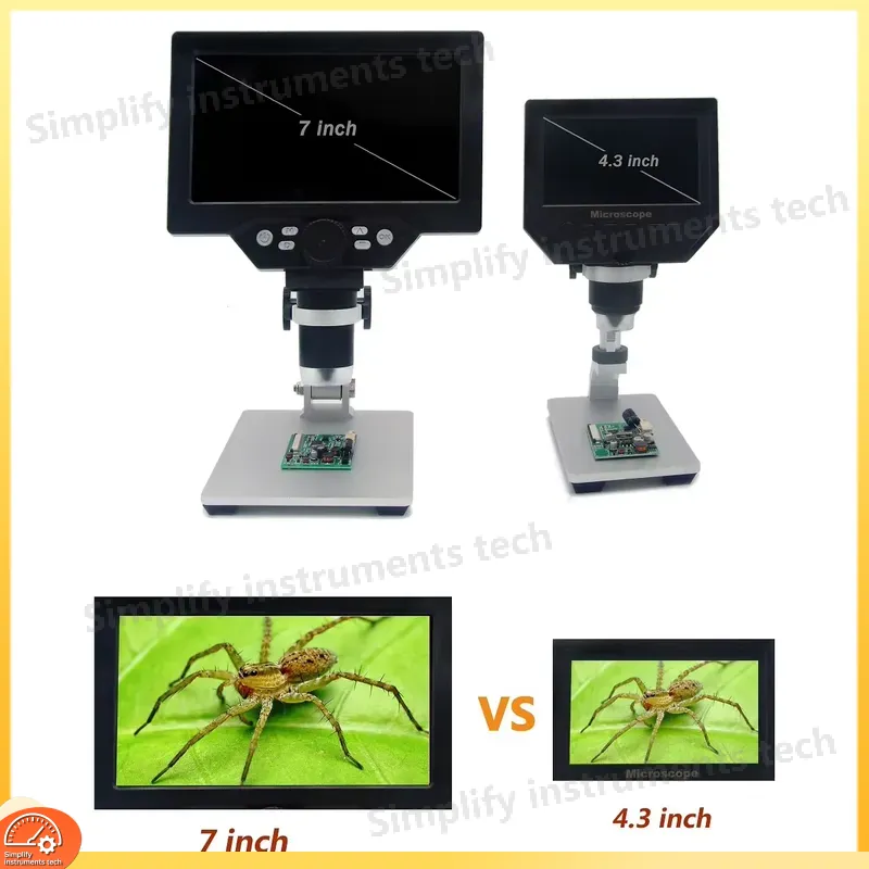 Digitalmikroskop 12MP 7 Zoll H – Digital Microscope With Screen 7 Inch Bewertung und Preis