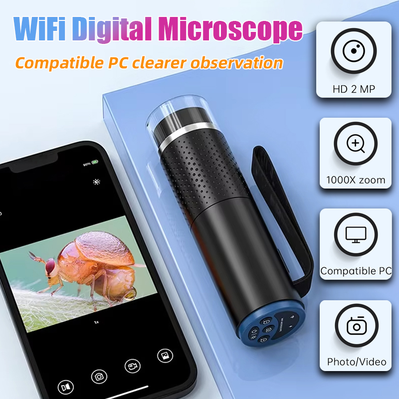 50X-1000X WLAN Digitales Elekt – Usb Microscope 1000X Digital Bewertung und Preis