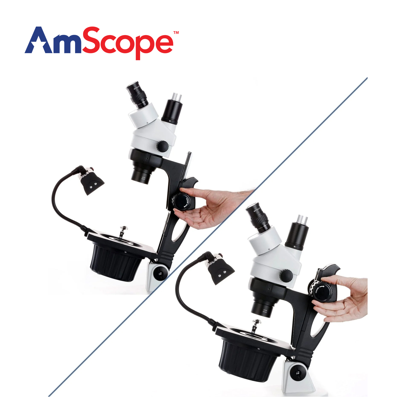 AmScope GM400 Serie Fortschrit – Gem Microscope Jeweler Bewertung und Preis