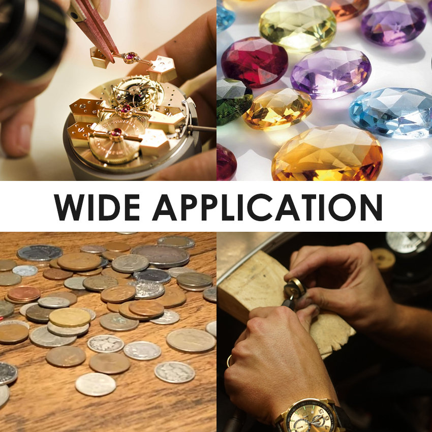 10-fache Vergrößerungslupe mit – Gem Microscope Jeweler Bewertung und Preis