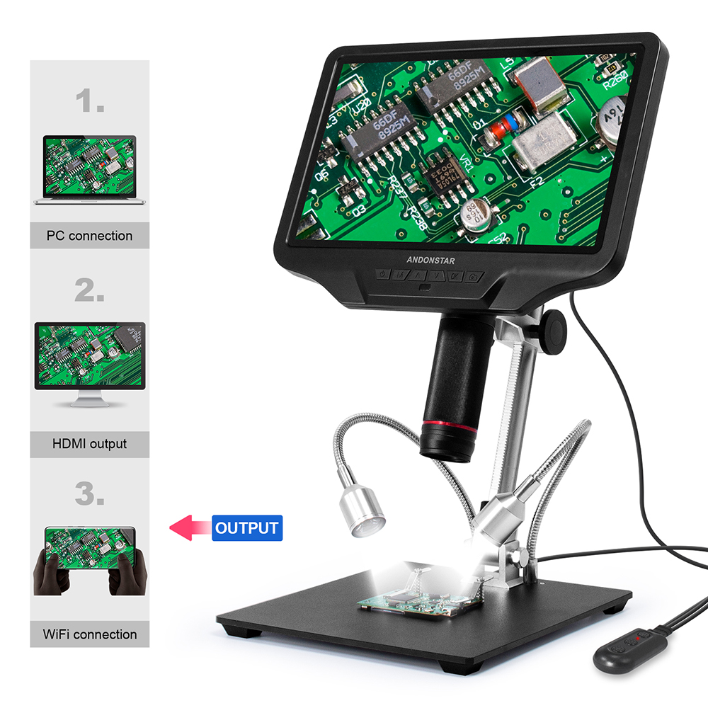 Andonstar AD409 HDMI-Digitalmi – Metallurgical Microscope Inverted Bewertung und Preis
