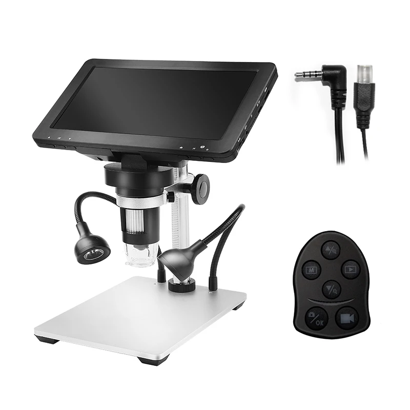 1200X Mikroskop mit 7-Zoll-Bil – Digital Microscope With Screen 7 Inch Bewertung und Preis