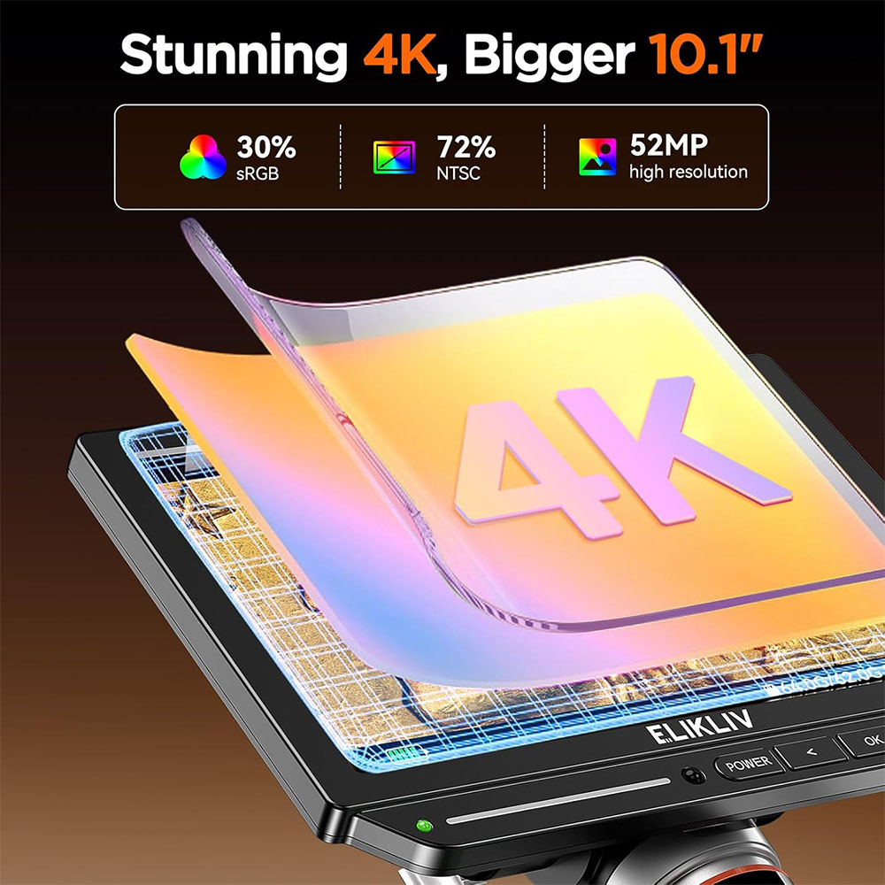 Elikliv Autofokus 4K HDMI Digi – Digital Microscope 4K Hdmi 2000X Bewertung und Preis