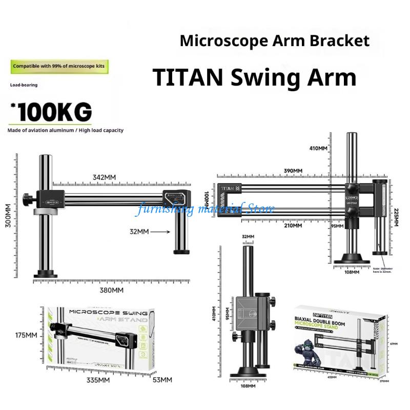 Y5GD Doppelarm-Auslegerständer – Microscope Boom Stand Articulating Bewertung und Preis