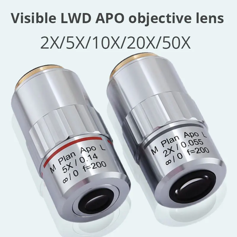5x sichtbarer APO-Plan, Apochr – Inspection Microscope Long Working Distance Bewertung und Preis