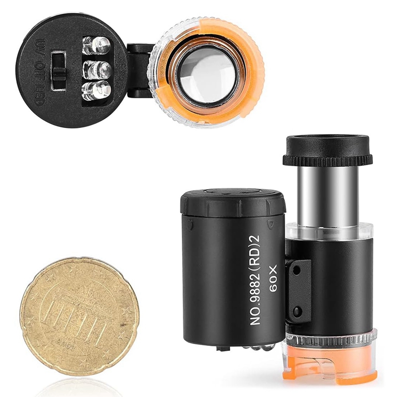 B62B 60X Mini-Taschenmikroskop – Gem Microscope Jeweler Bewertung und Preis