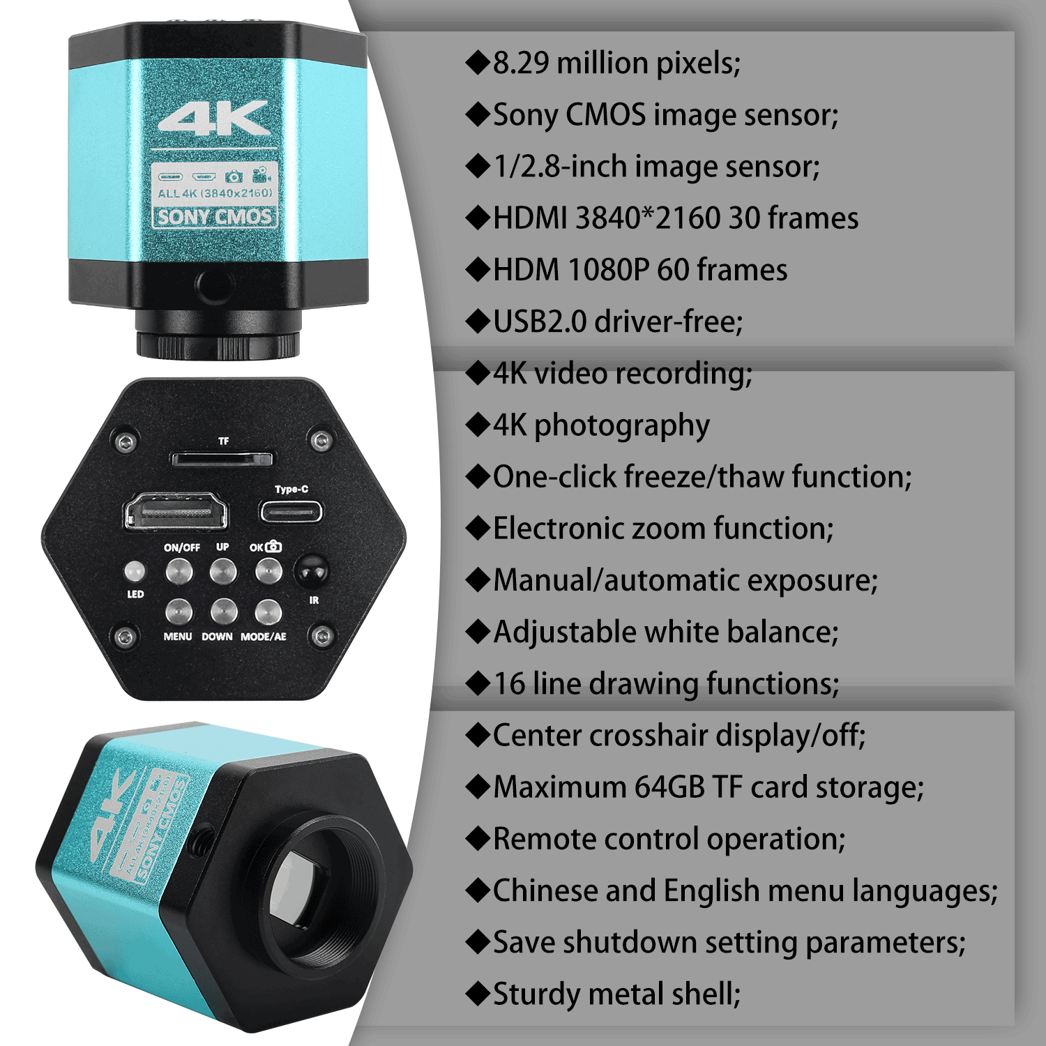 YIZHAN Digitalmikroskop 4K FUL – Measuring Microscope Video 1080P Bewertung und Preis