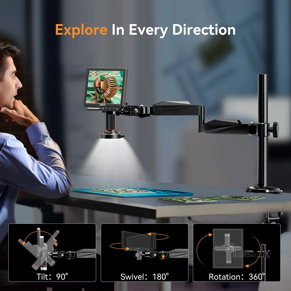 Elikliv EM4K 4K Digitalmikrosk – Metallurgical Microscope Inverted Bewertung und Preis