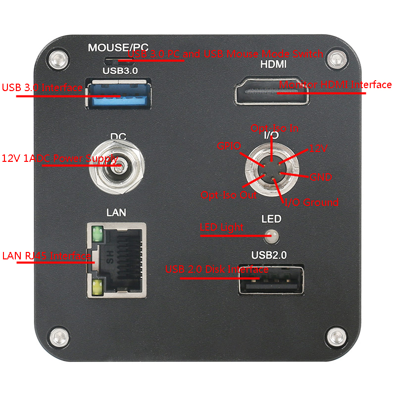 1080P HDMI USB LAN Industriell – Measuring Microscope Video 1080P Bewertung und Preis